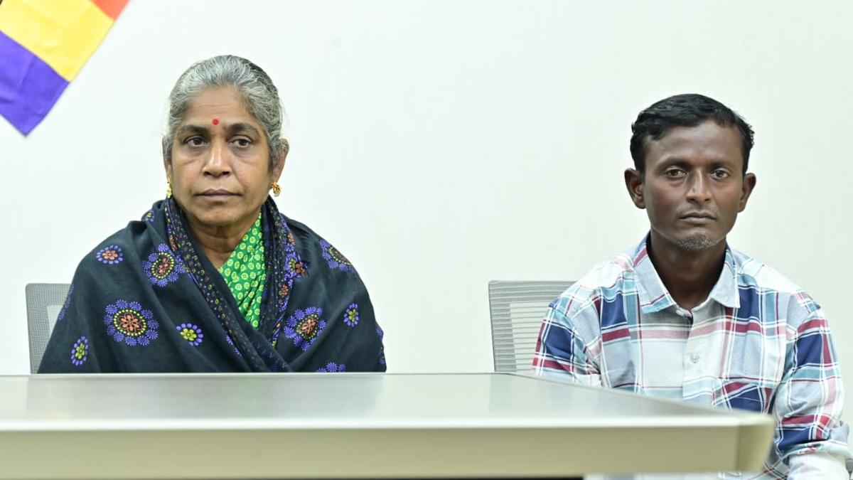 Maoist leaders Sunitha and Harish surrender before Telangana’s Rachakonda police