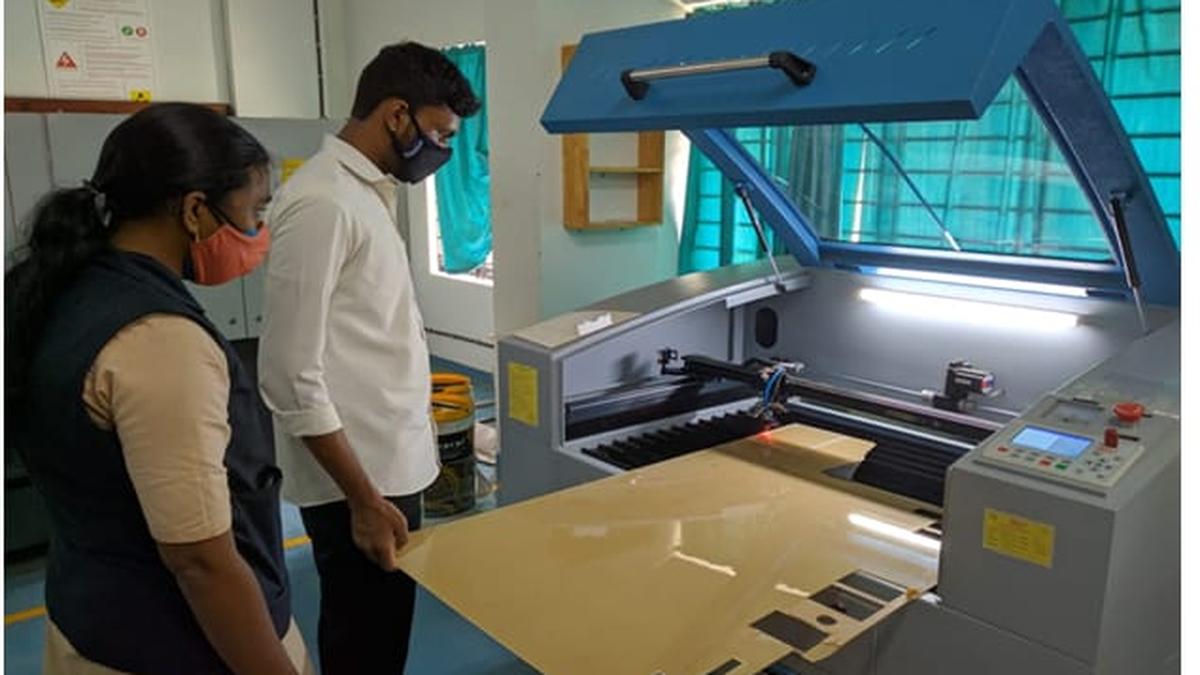 Mini industrial unit at Perumbavoor Govt. Polytechnic College to make