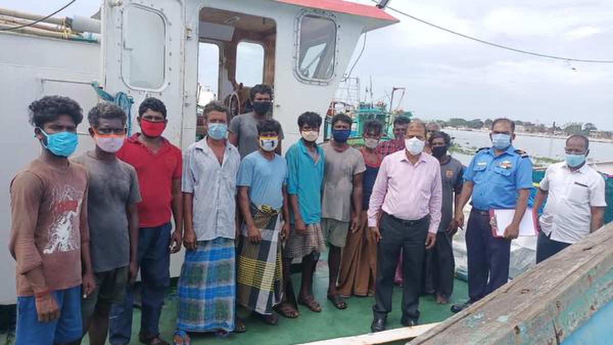 Coast Guard Rescues 12 Fishers Stranded Off Kochi - The Hindu