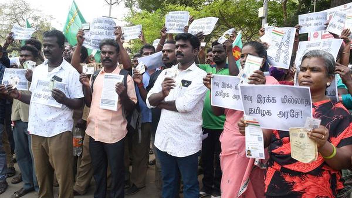 Contract workers demand service regularisation The Hindu