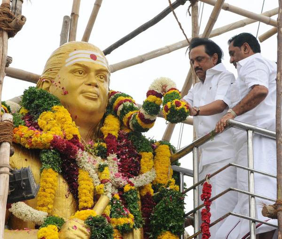 Thevar Jayanthi passes off smoothly - The Hindu