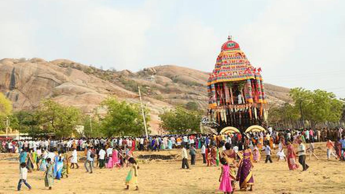 Car festival at Tirupparankundram - The Hindu