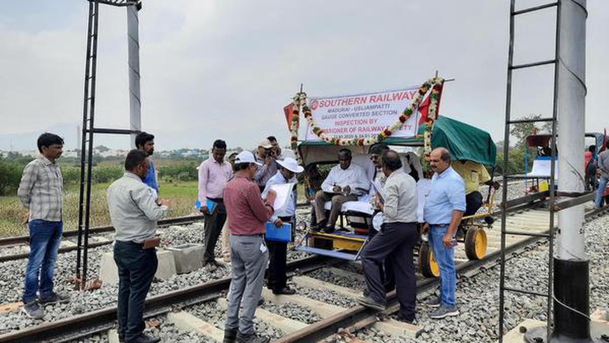 New Railway Track In Tamil Nadu