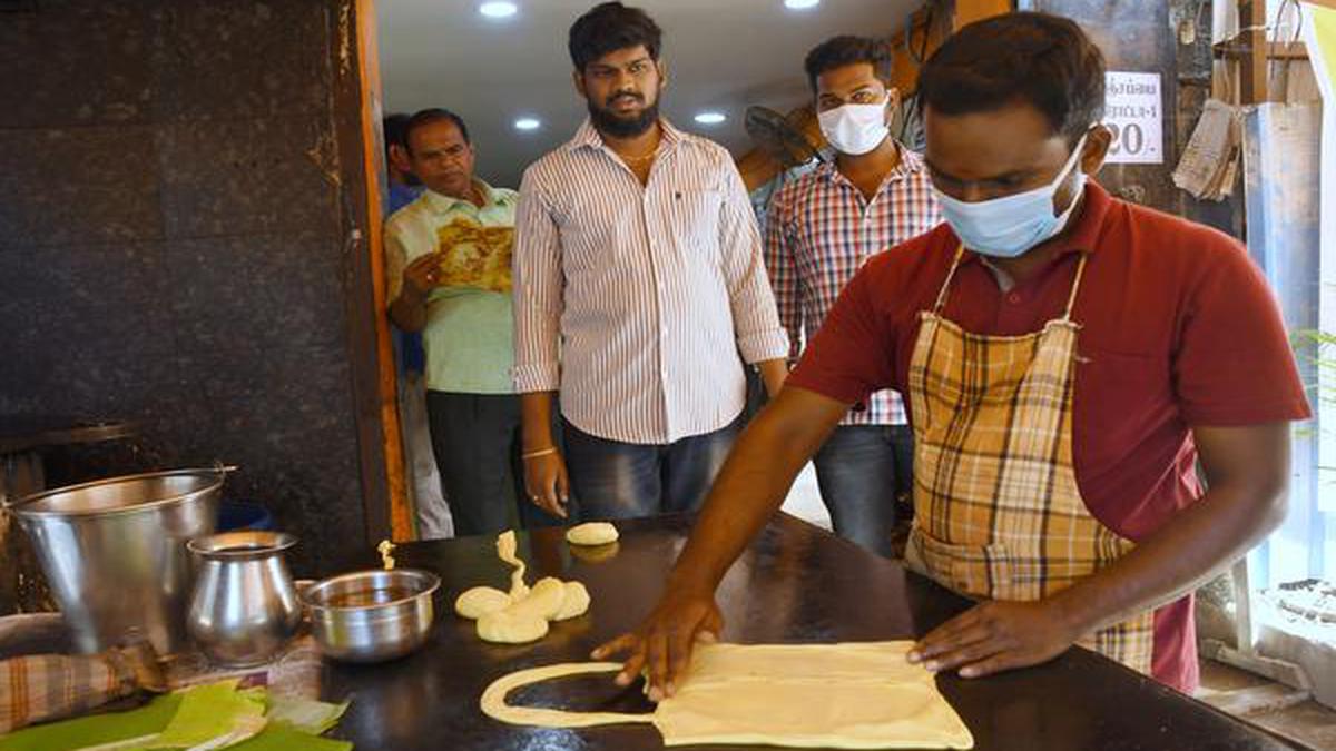 Ask for ‘manjappai parotta’