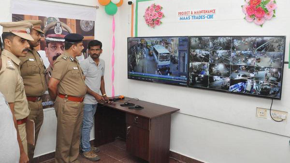 10,000 CCTV cameras to be installed across Tirunelveli - The Hindu