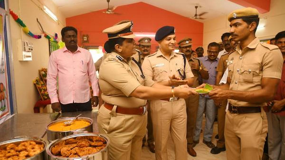 Police canteen inaugurated The Hindu