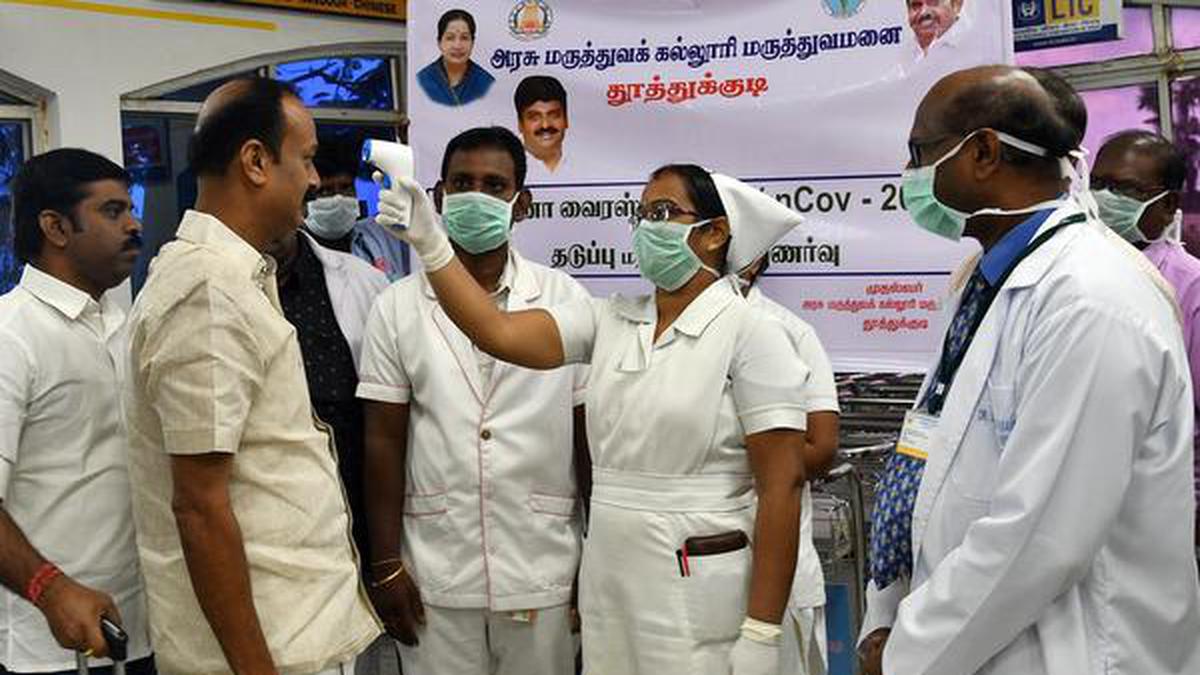 Passengers screened at Thoothukudi airport for COVID - 19 - The Hindu