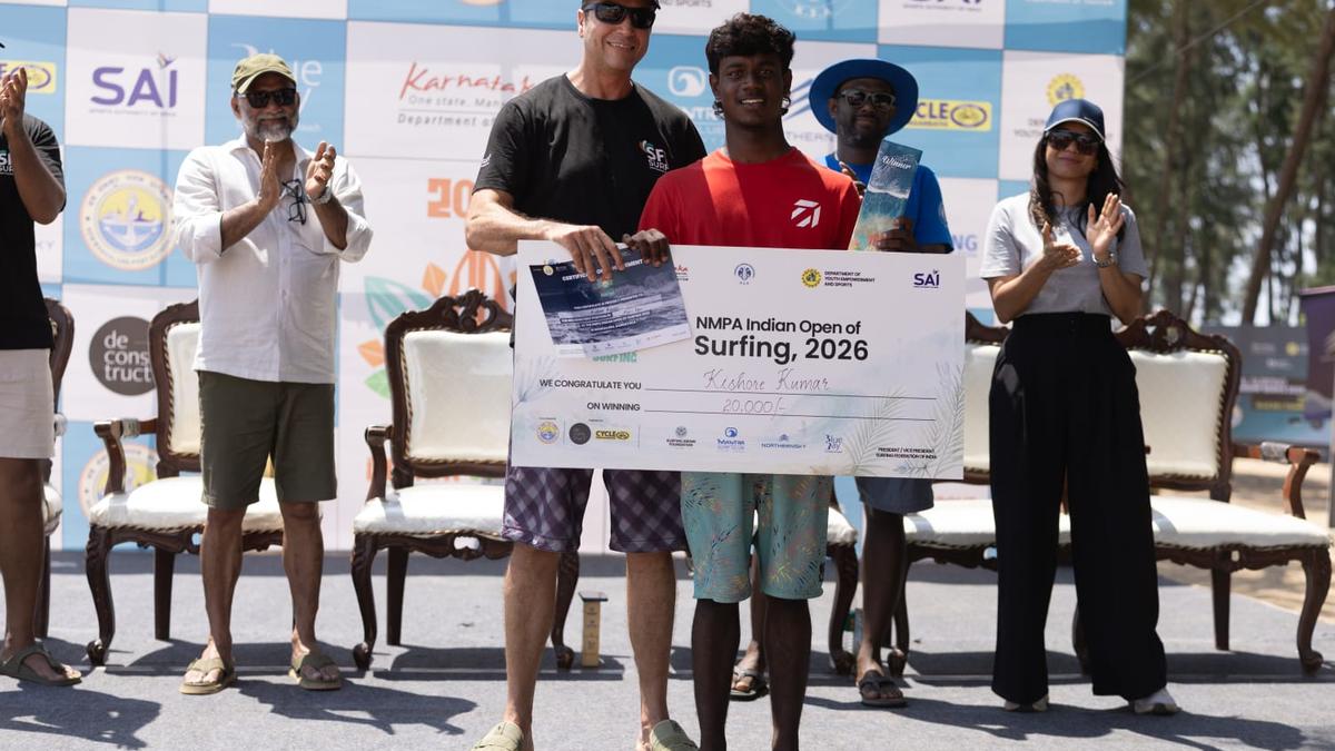 Tamil Nadu surfers shine at Indian Open Surfing finals at Tannirbhavi beach