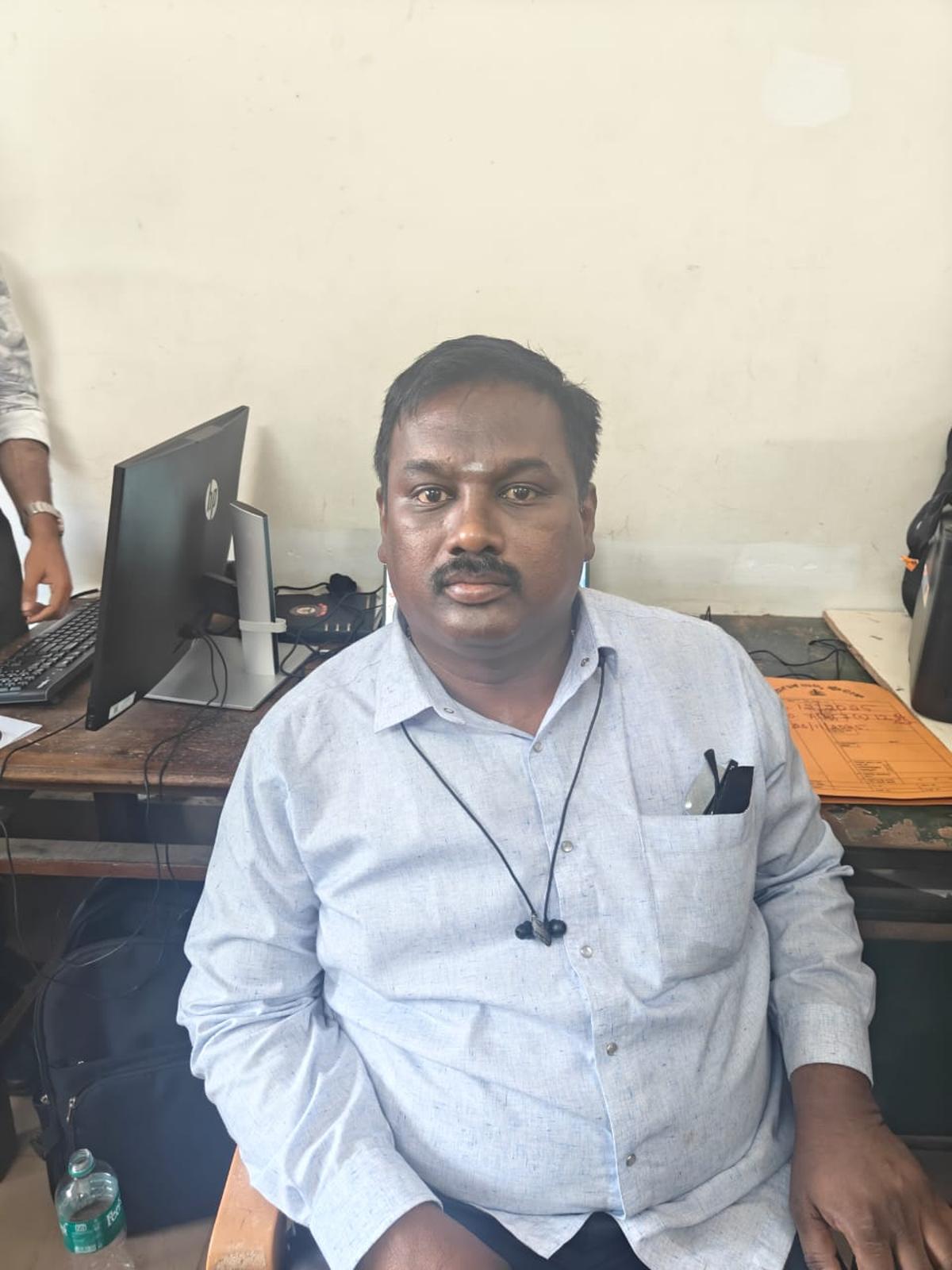 Survey supervisor S. Dhanashekar was among the three personnel of Land Records office arrested by Lokayukta police in Mangaluru on Thursday