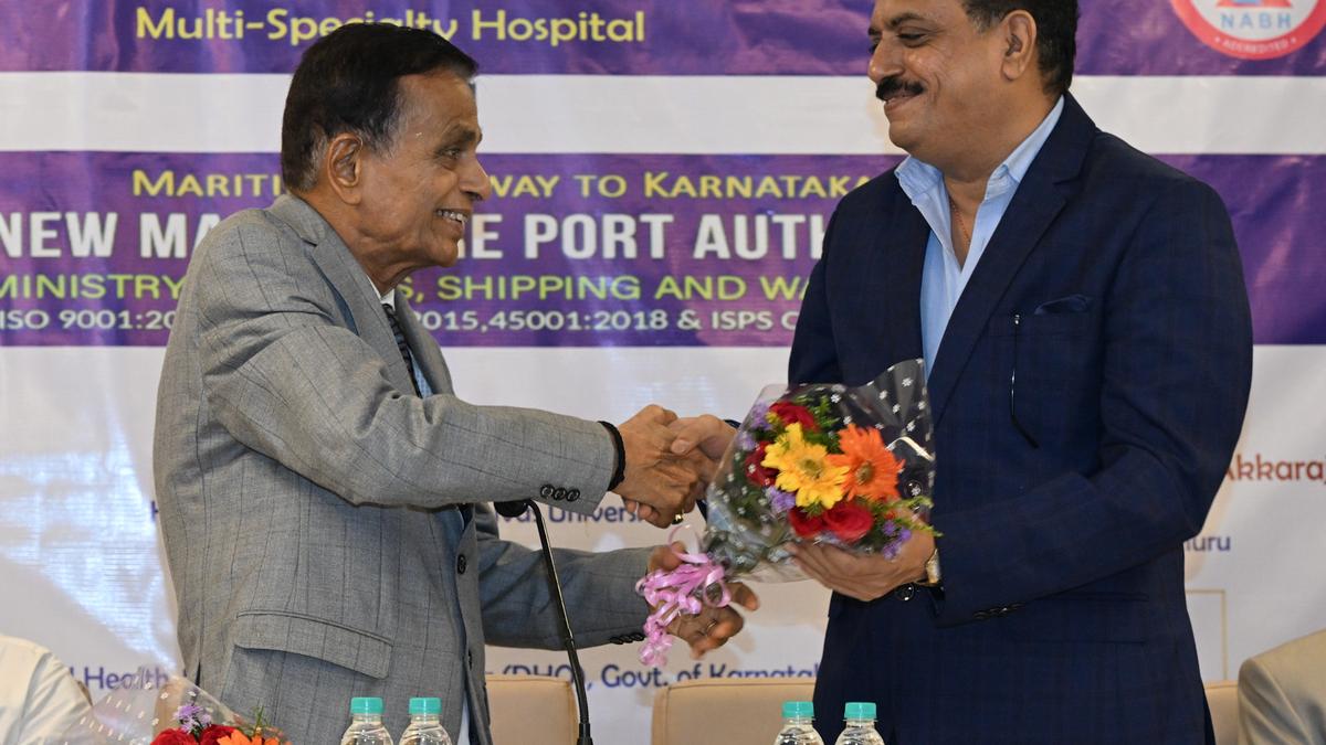 Srinivas Medical College inks pact with NMPA to build and run multi-speciality hospital on the Port land