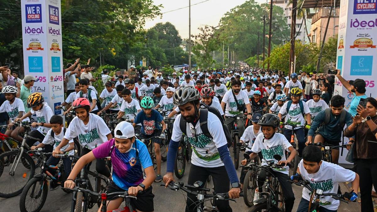 Over 1,200 children take part in Kross Mangalore Cyclothon