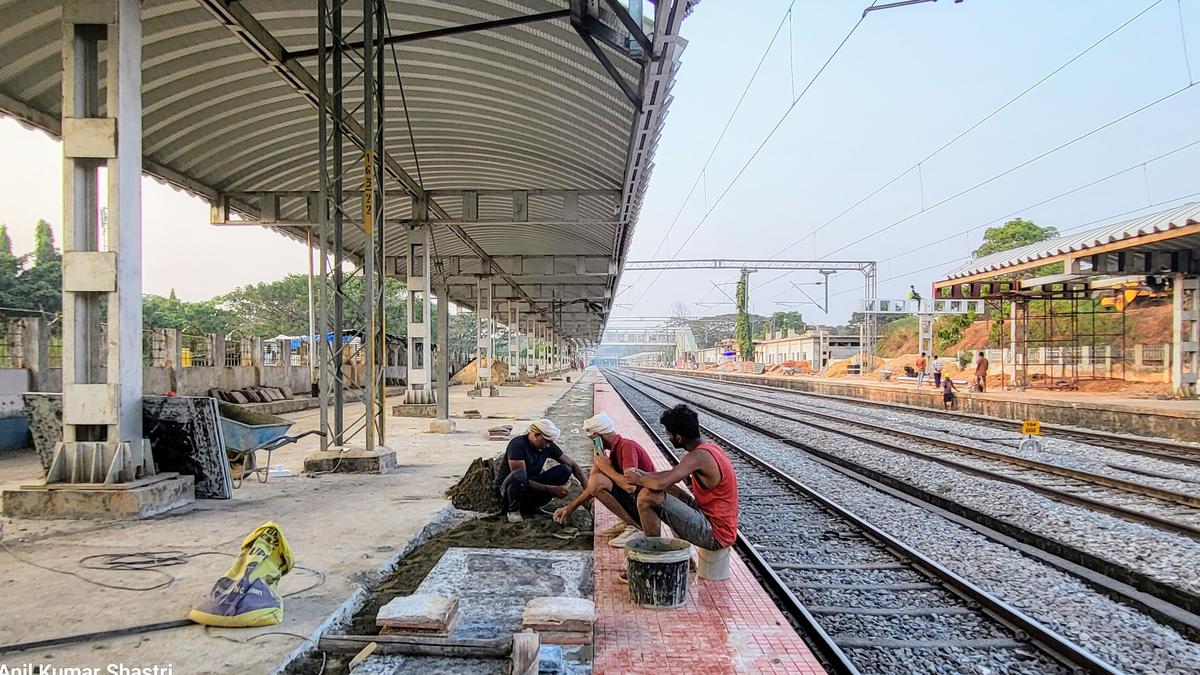 Station development works pick up pace at Bantwal Railway Station in Dakshina Kannada