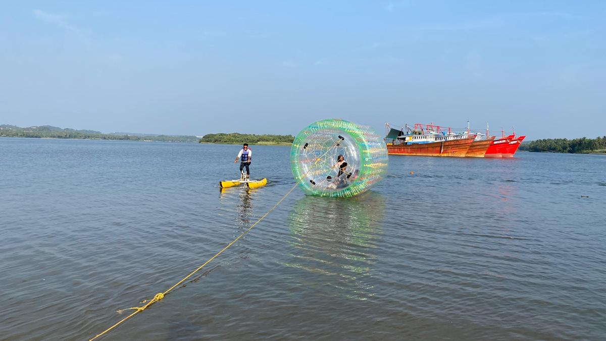 Now, water sports in the Netravathi at Adam Kudru beckon enthusiasts