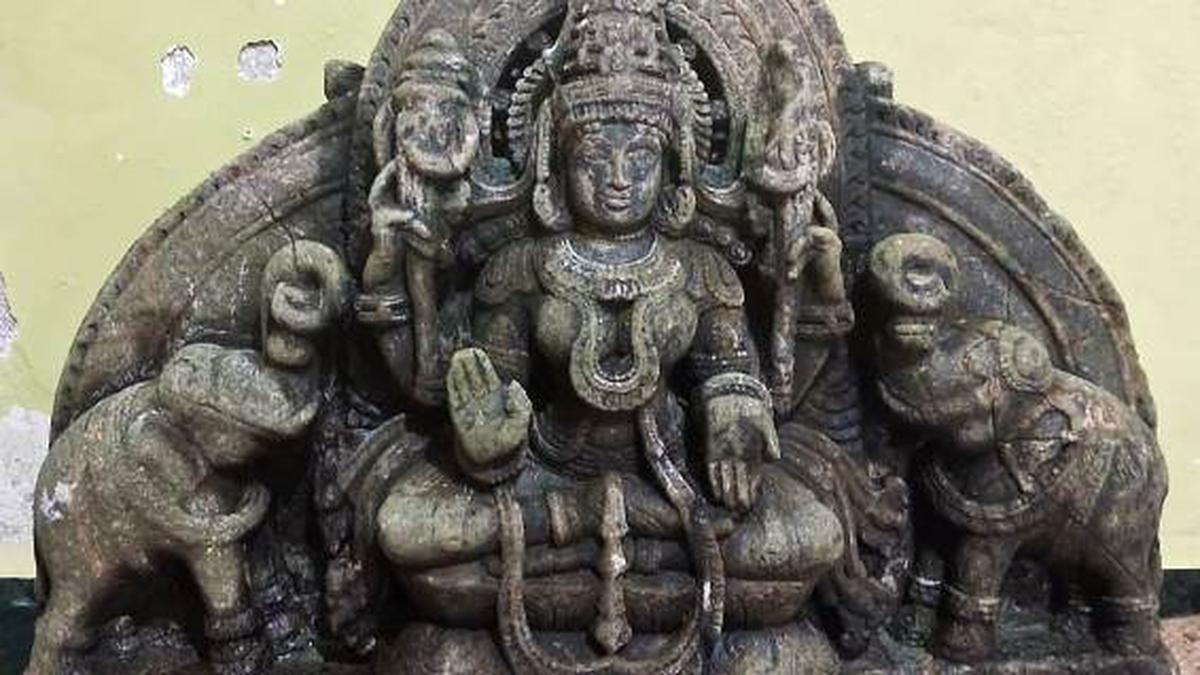 Gajalakshmi sculpture found in Goa