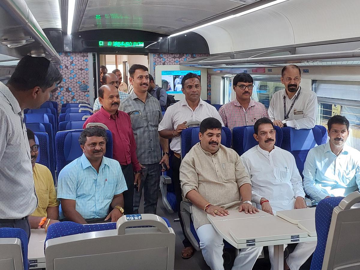 Karnataka coast’s first Vande Bharat Express between Mangaluru and ...