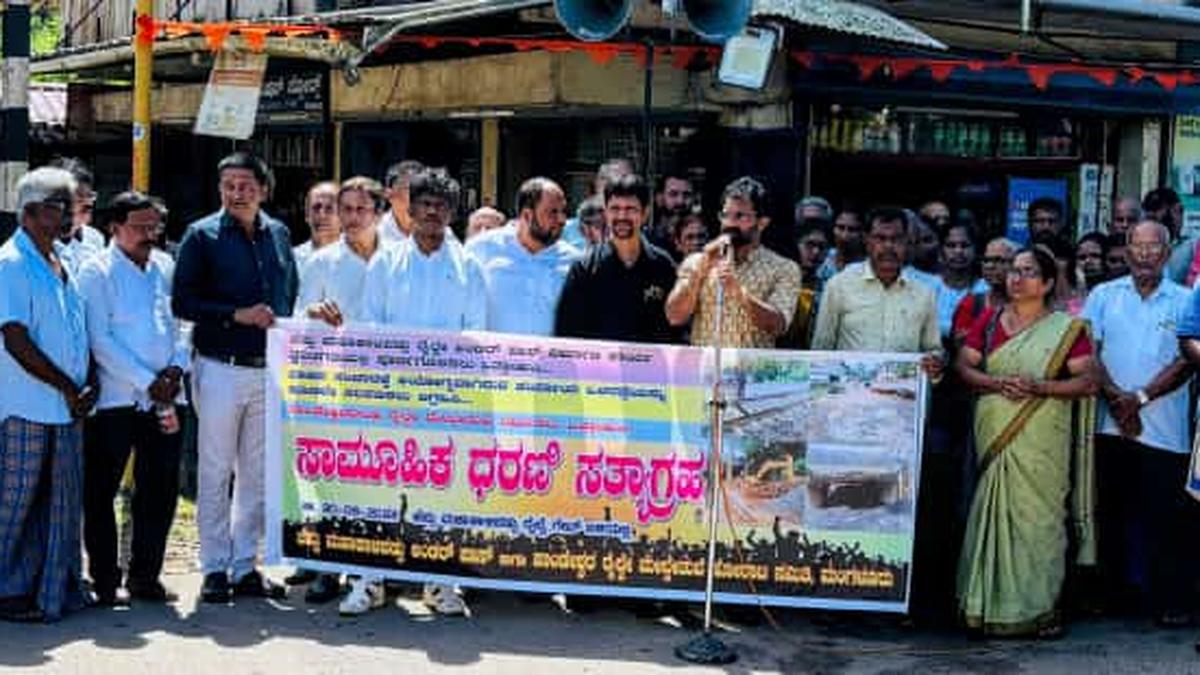 Samithi warns of laying siege to govt. offices if Mahakalipadpu twin RuB work not hastened