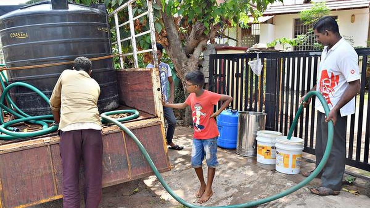 Corporation revises water supply schedule, advances it by a day The Hindu