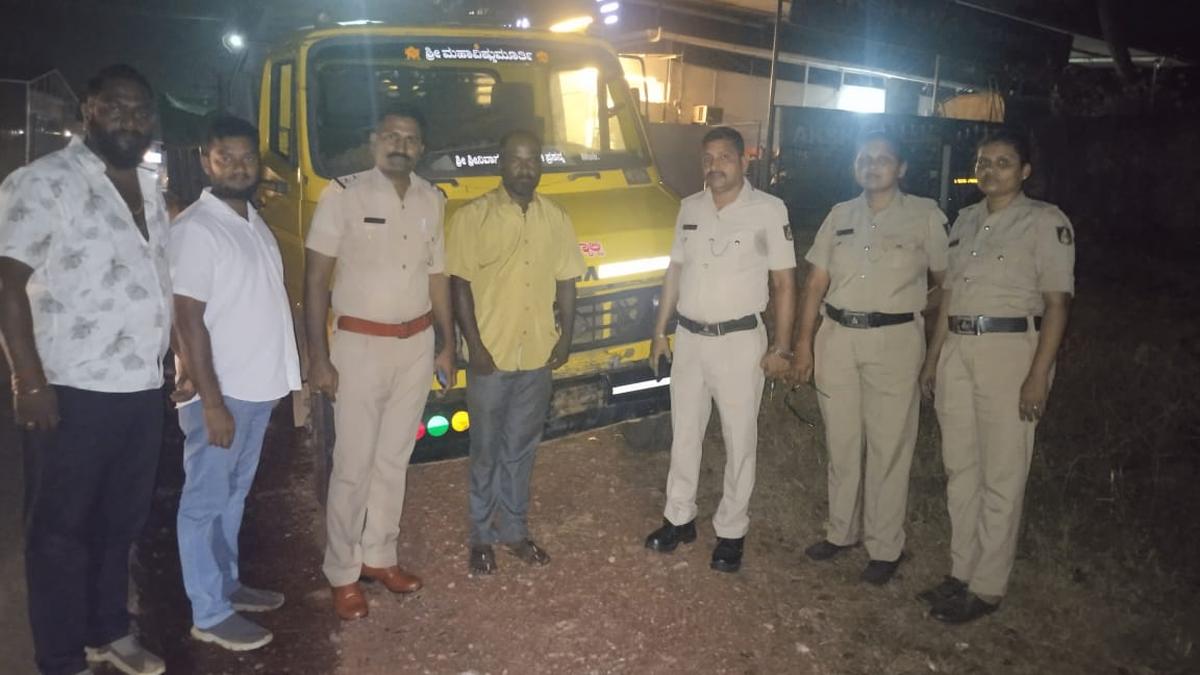 Action against 11 vehicles found illegally transporting sand, construction material: SP