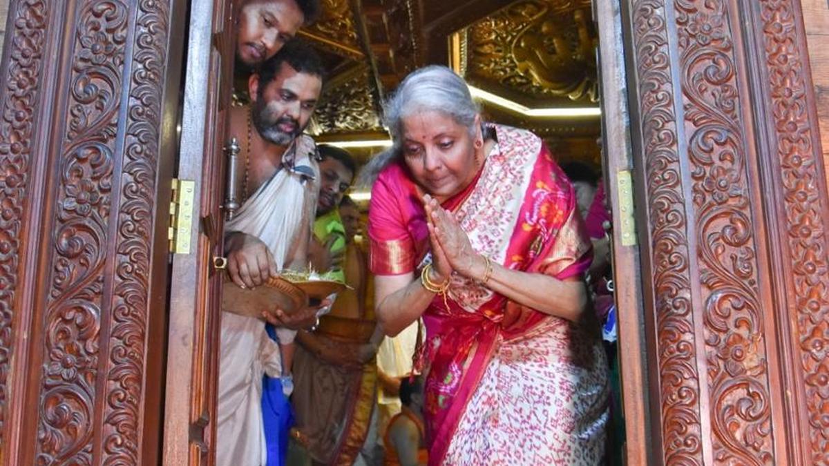 Grace of Krishna will lead and take us forward: Nirmala Sitharaman