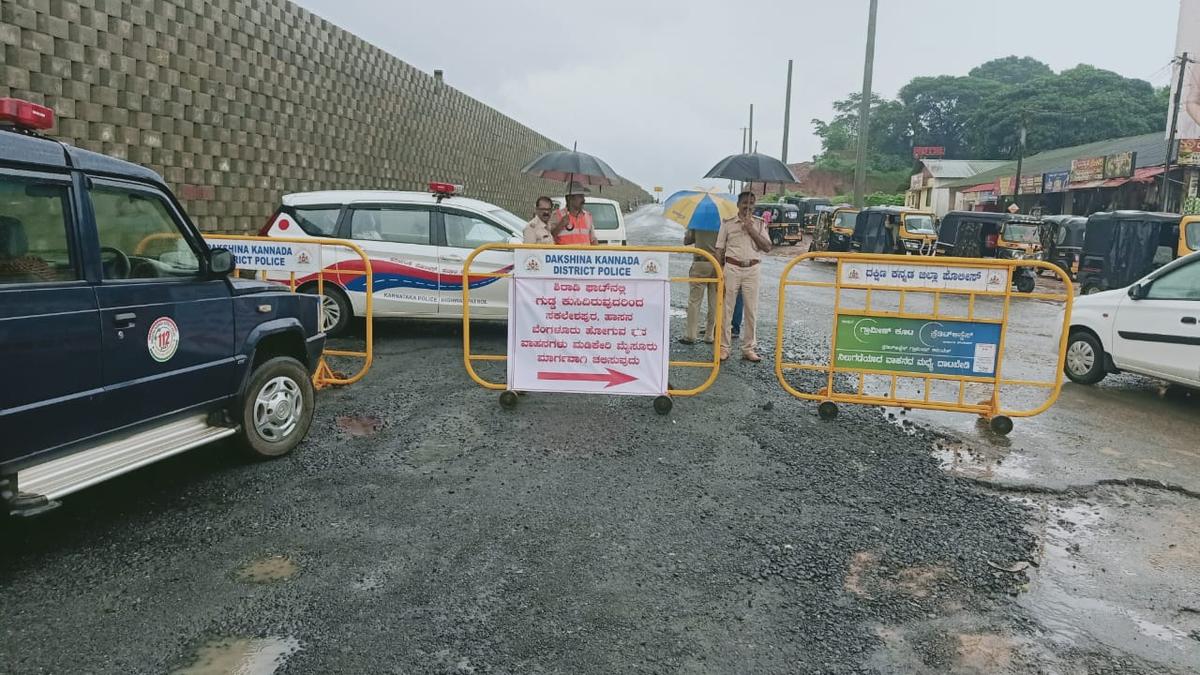 Mangaluru-Bengaluru road connectivity disrupted following landslides on Bengaluru and Mysuru highways