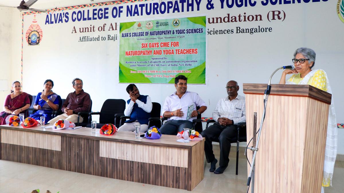 Six-day CME programme for naturopathy and yoga teachers begins at Moodbidri