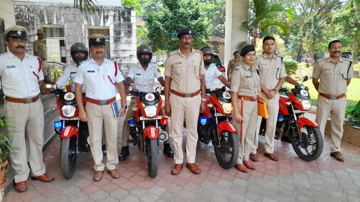 Mangaluru police induct 4 Cobra motorcycles for better traffic management