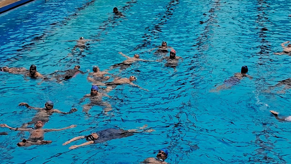 International Yoga Day in Mangaluru features yoga in Mangala swimming pool