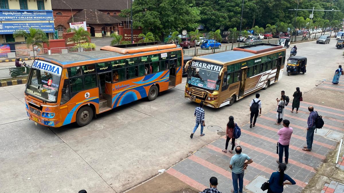 Mangaluru City private buses yet to share GPS feed with Smart City’s Transport Management System