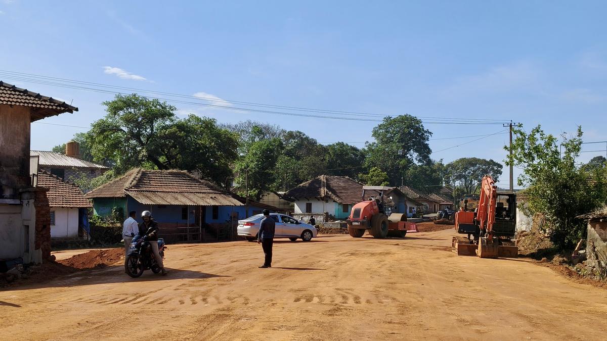 Bypass road construction in full swing for NH 169A in Karnataka’s Agumbe