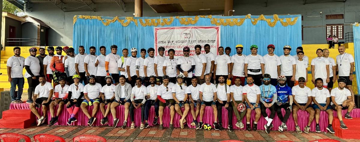 Over 100 cyclists participated in Cyclothon 2025 after the formal inauguration of Udupi District Amateur Cycling Association in Udupi on Sunday.