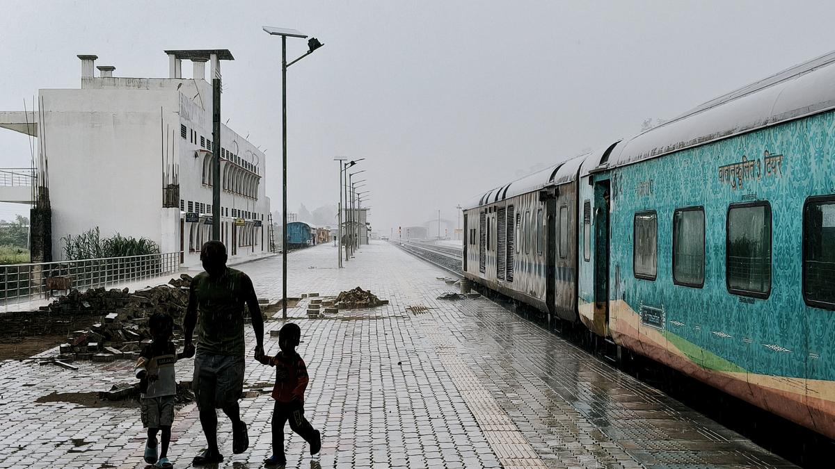 Last minute preparations are on ahead of the inauguration of Sairang Railway Station, 20 km away from Mizoram’s capital Aizwal on Sunday, August 31. Northeast Frontier Railway is building a 51 km new line from Bairabi, the first station in Mizoram on Assam border to Sairang in its mission to connect all NE states with railway network. Last minute preparations are on ahead of the inauguration of Sairang Railway Station, 20 km away from Mizoram’s capital Aizwal on Sunday, August 31. Northeast Frontier Railway is building a 51 km new line from Bairabi, the first station in Mizoram on Assam border to Sairang in its mission to connect all NE states with railway network.