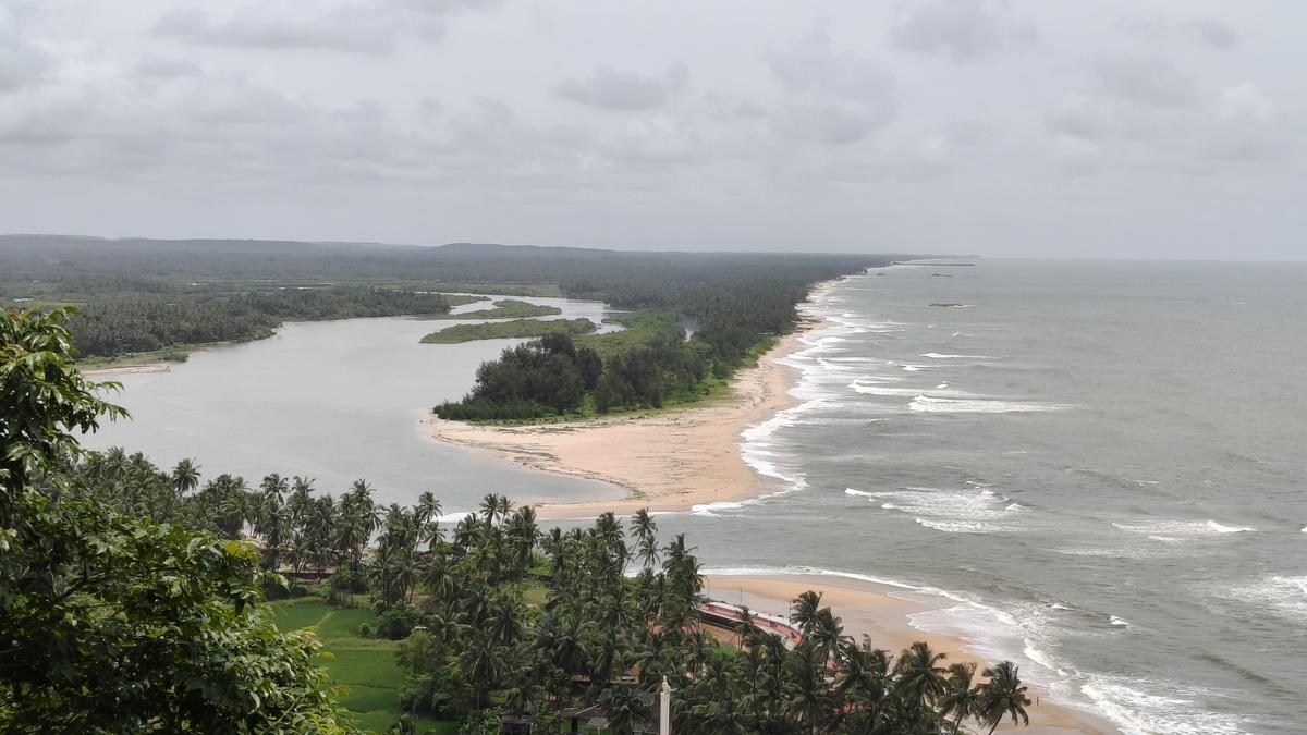 Kshitija Nesara Dhama atop pristine Ottinene Hillock in Byndoor is in a state of decay