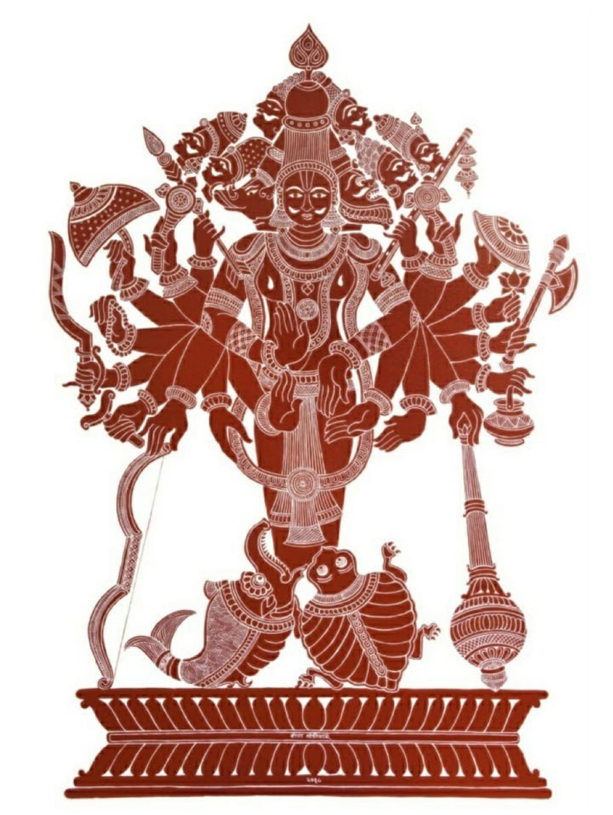 Veena Srinivas’s Kavi Kale. INTACH Mangaluru will organise an exhibition of paintings by Karnataka Lalithakala Academy award-winning artists at Kodialguthu Centre for Art and Culture, Ballalbagh, from May 5 to May 14. Veena Srinivas’s Kavi Kale. INTACH Mangaluru will organise an exhibition of paintings by Karnataka Lalithakala Academy award-winning artists at Kodialguthu Centre for Art and Culture, Ballalbagh, from May 5 to May 14.