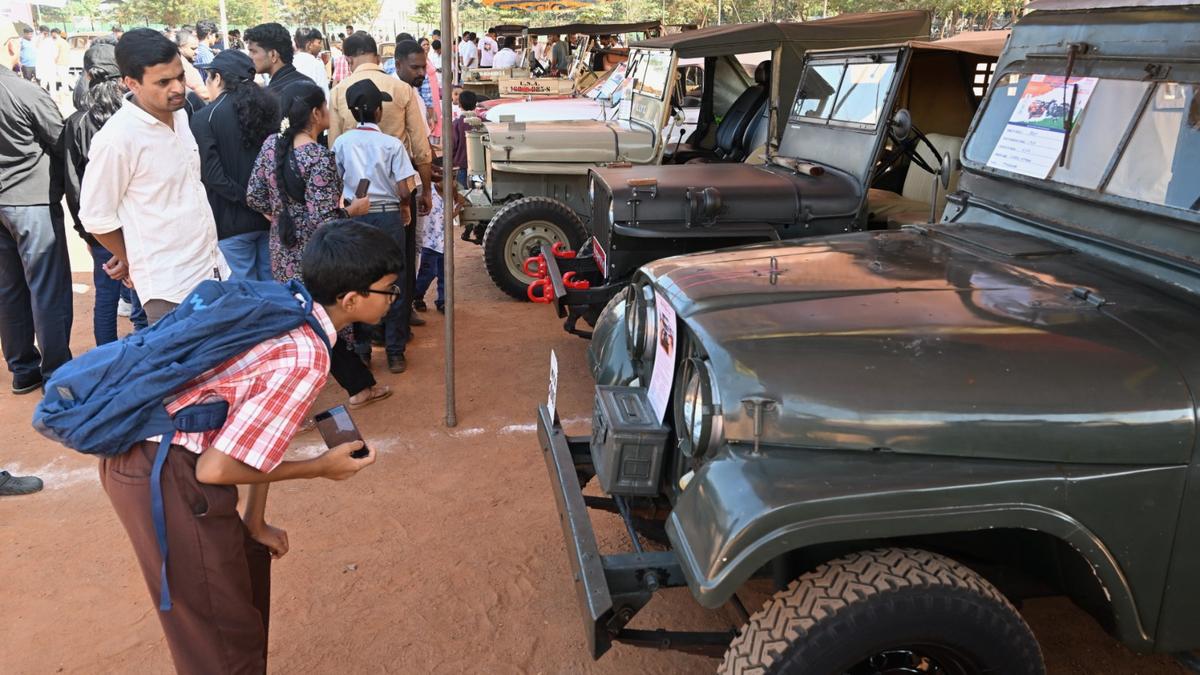 Vintage vehicles steal the show at Republic Day celebration