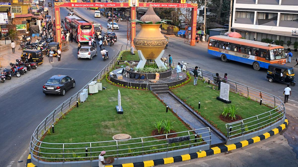 Renovated ‘Kalasha’ to be unveiled at Mahaveera Circle on Saturday