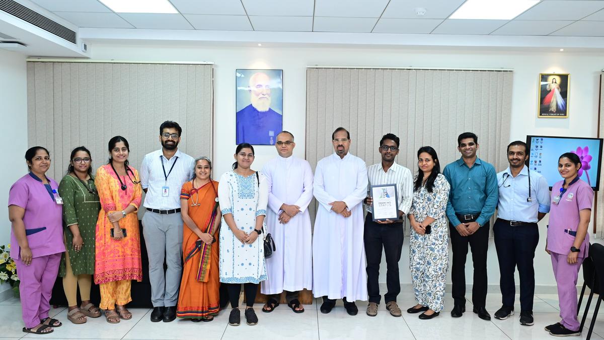 Fr. Muller Medical College Hospital receives WSO Angels Diamond Award for stroke patient care