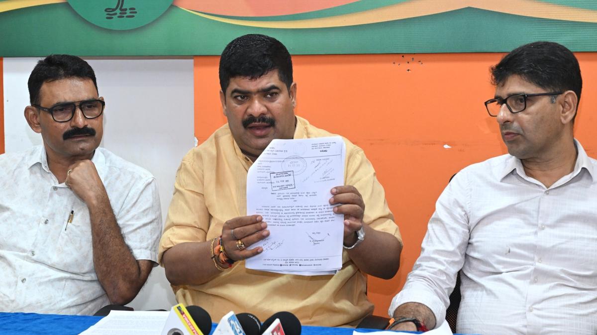 Minister, MLC extracting political mileage for projects sanctioned during BJP’s rule: D. Vedavyas Kamath