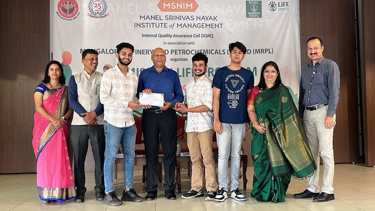 MSNIM and MRPL organise intercollegiate competitions on ‘Say no to plastic’ theme