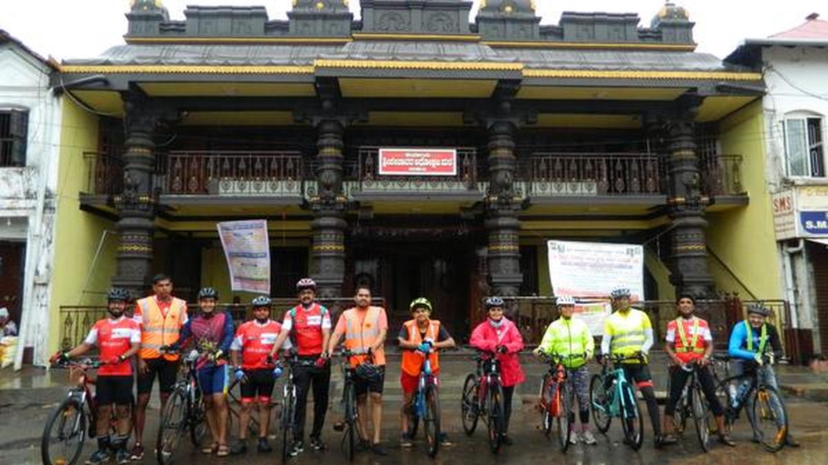 A memorable journey for bicycle riders of Mangaluru The Hindu