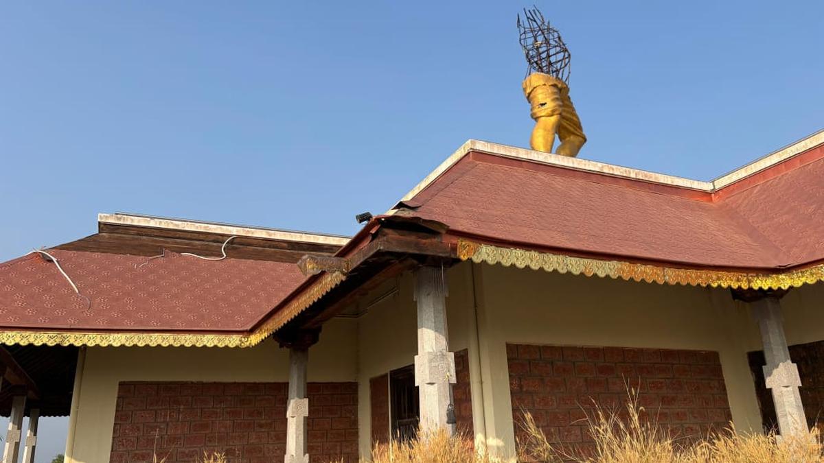 Some copper sheets covering roof in Parashuram theme park stolen in Karkala