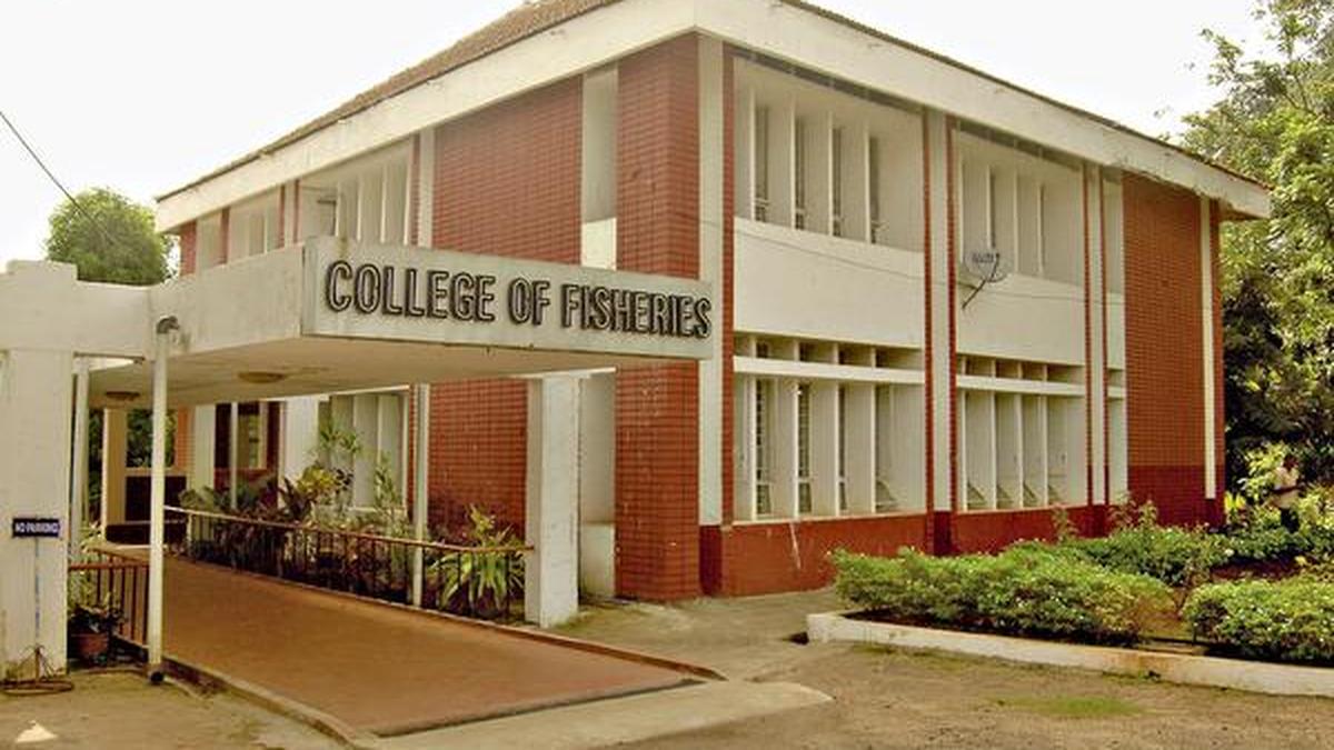 Fisheries College seeks funds for infrastructure - The Hindu