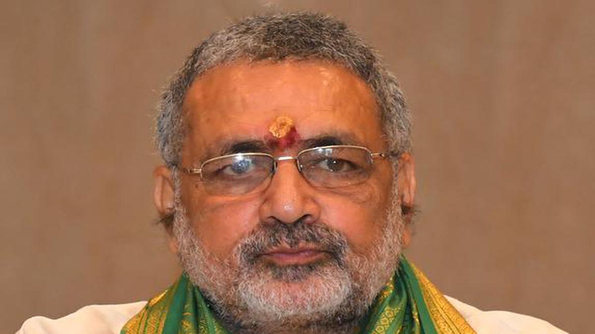 Nitish Kumar should call all-party meeting; reconsider prohibition policy in Bihar: Giriraj Singh