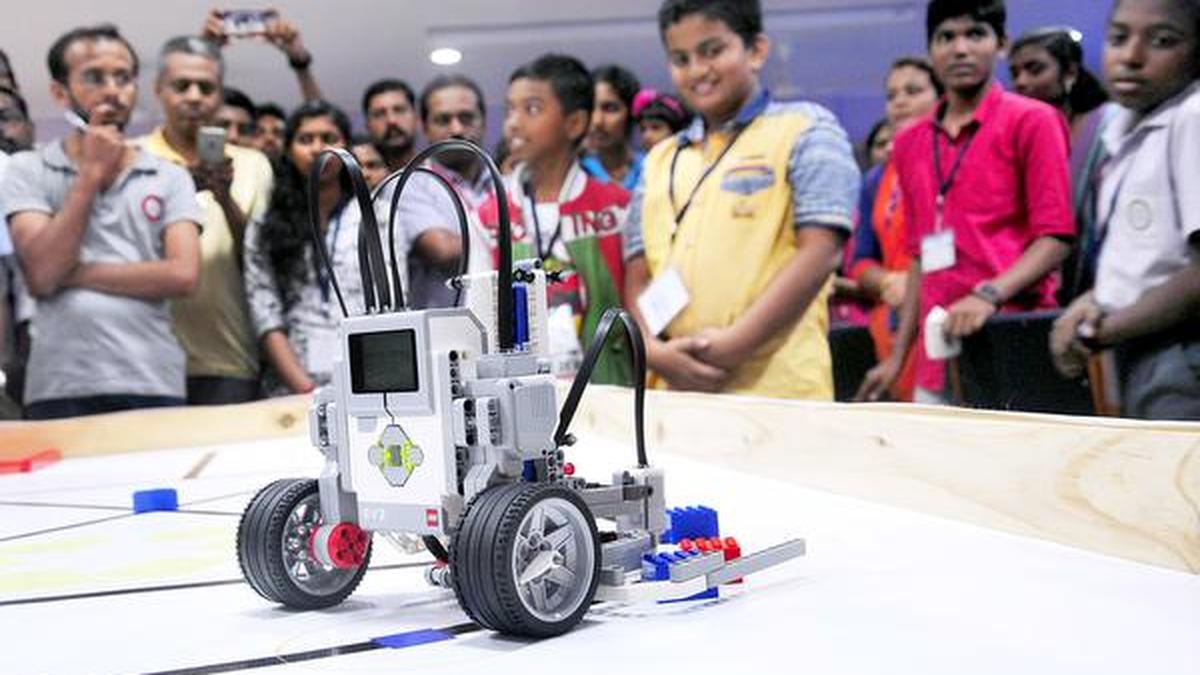 KSSTM team scores in robot olympiad The Hindu