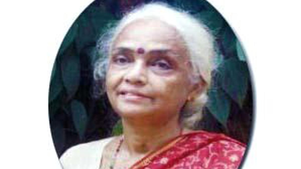 Writer Sujatha Devi Dead - The Hindu