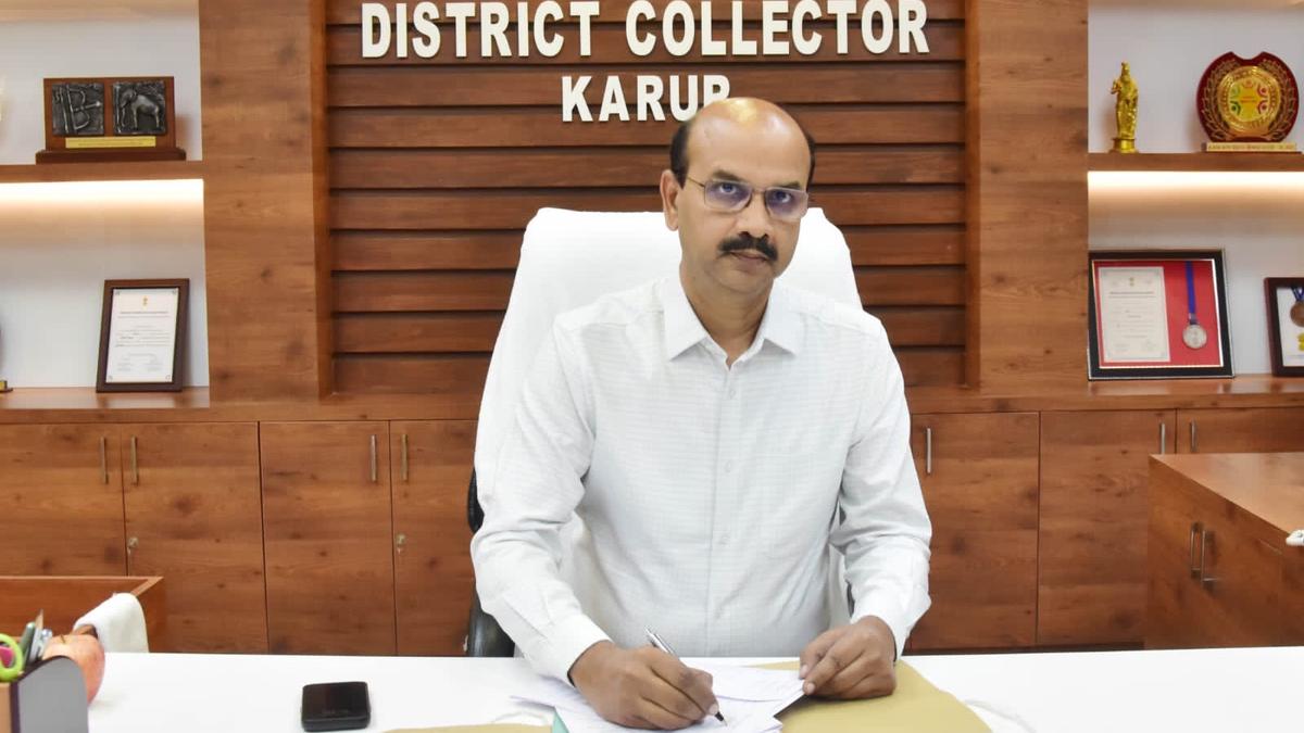 New Collector assumes office in Karur