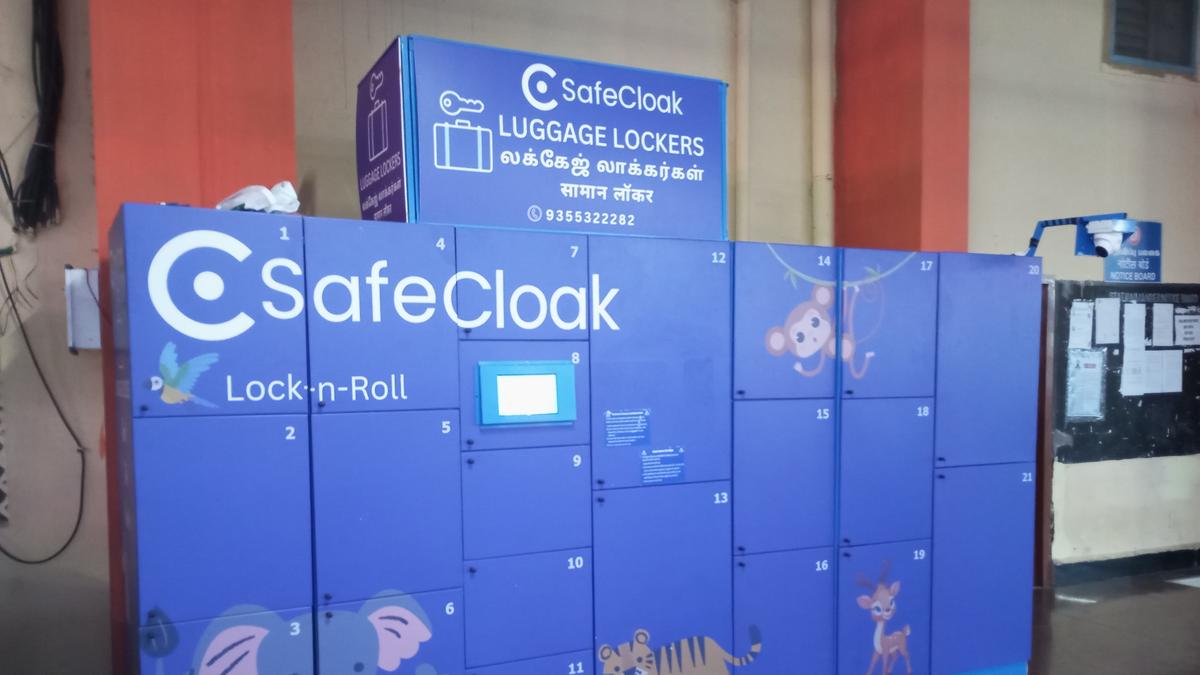 Digital Luggage Locker facility introduced at Tiruchi railway junction