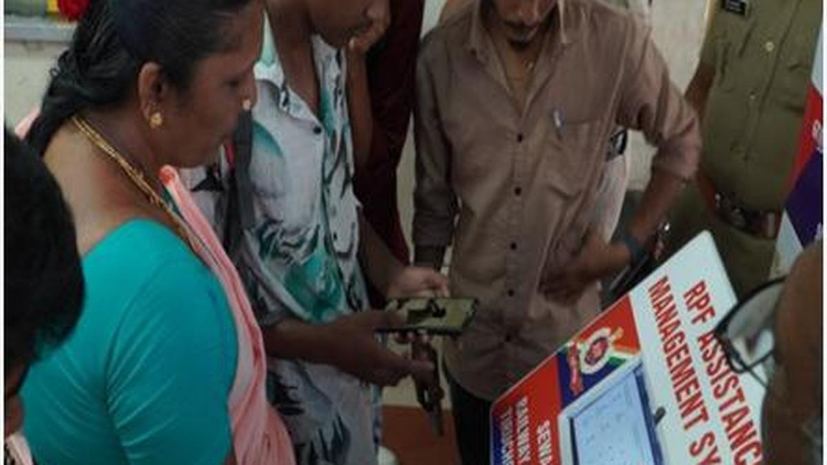 RPF Assistance Kiosks introduced at Puducherry, Chidambaram railway stations