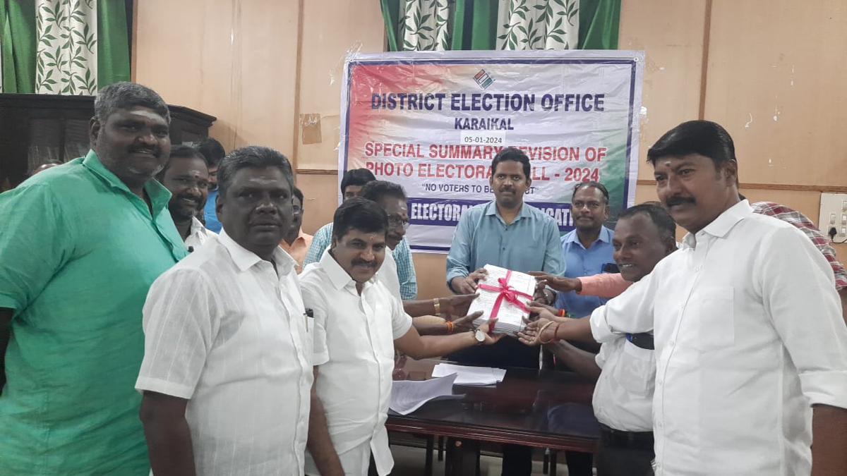 Karaikal district has 1.66 lakh voters, list released 