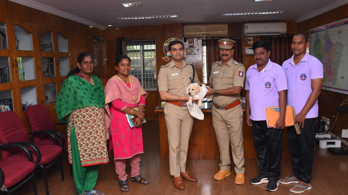 ‘Robin’ joins the Perambalur Detective Dog Squad