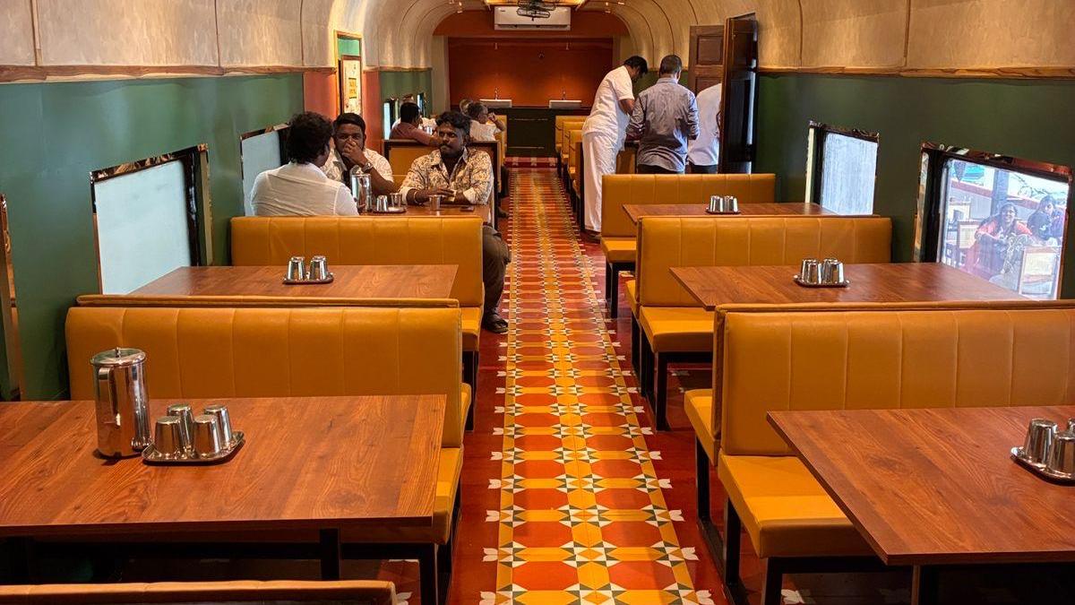 Second Rail Coach restaurant commissioned at Thanjavur Junction